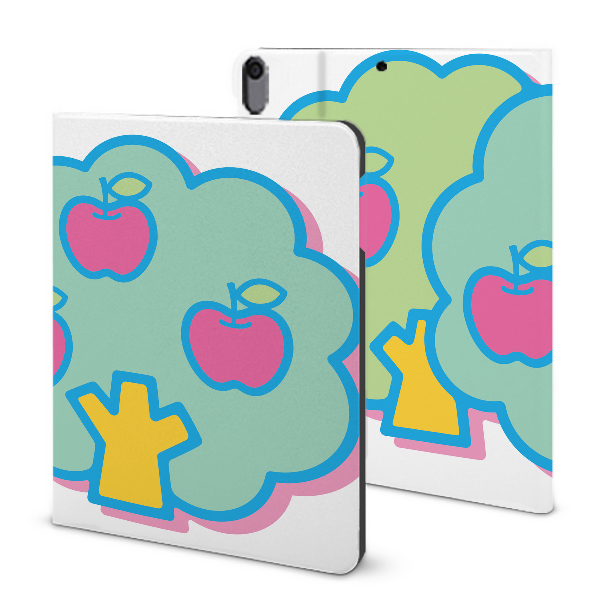 （画像用） Hello Kitty ハローキティ IPad ケース ブック型 PUレザー TPU 耐衝撃 軽量 薄型 ペン収納なし 全面保護 IPad 各モデル対応